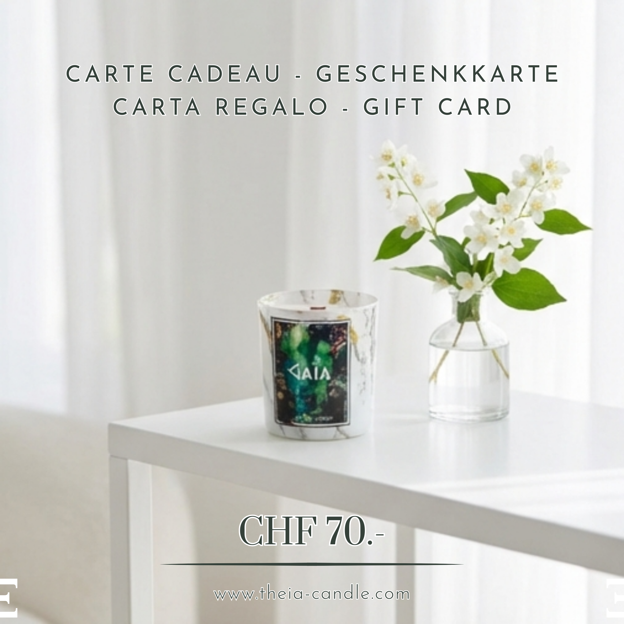 Carte-cadeau Théia Candle