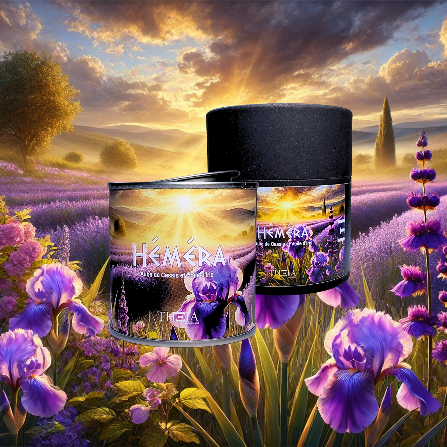 Héméra - Aube de Cassis et Voile d'Iris