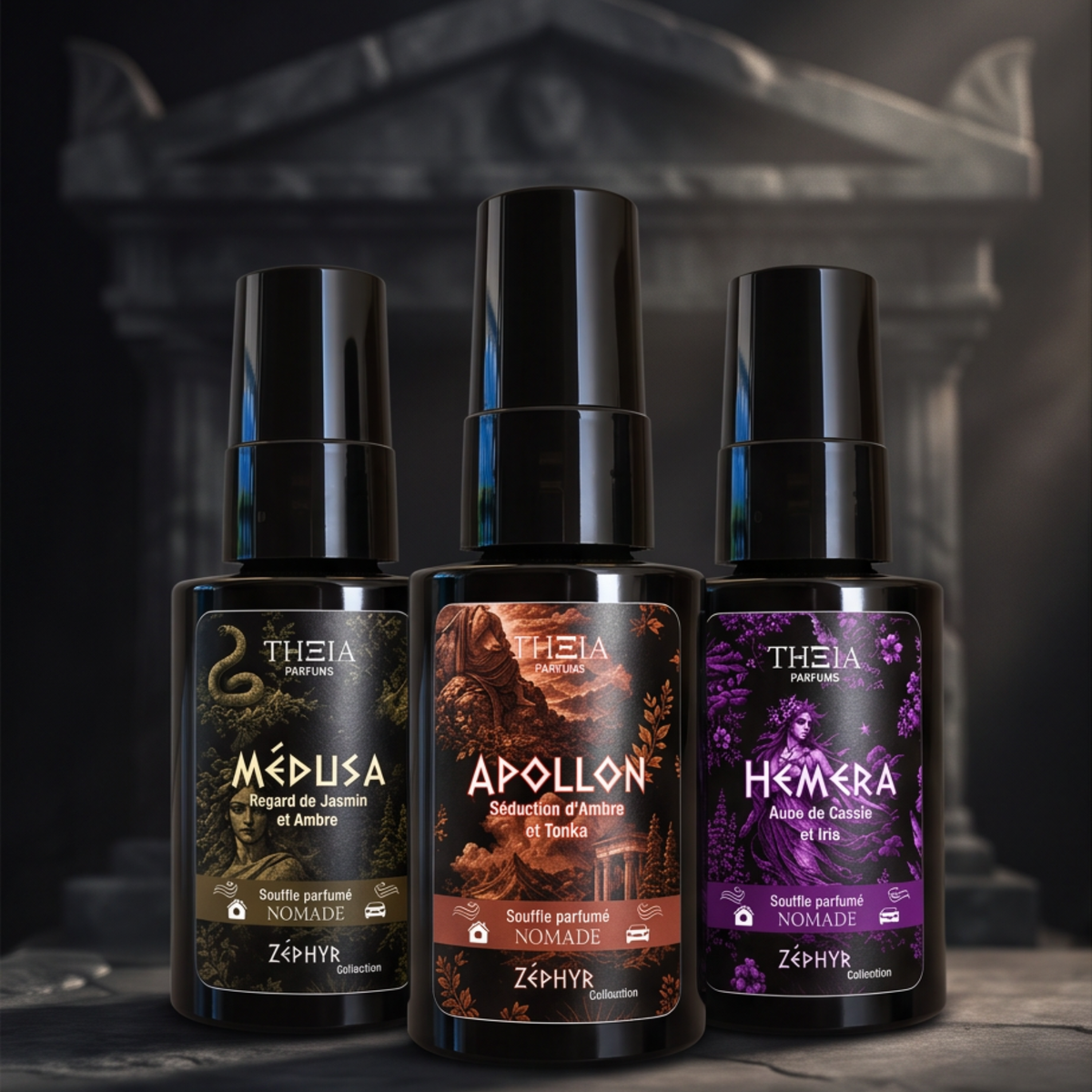 Coffret Zéphyr - Edition limitée - Composez votre trilogie parfumée
