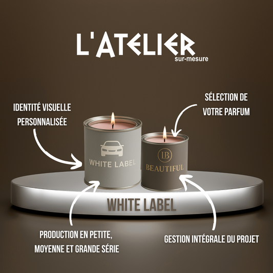 Bougies sur mesure Théia Candle : Prestige, Mariage et Entreprise