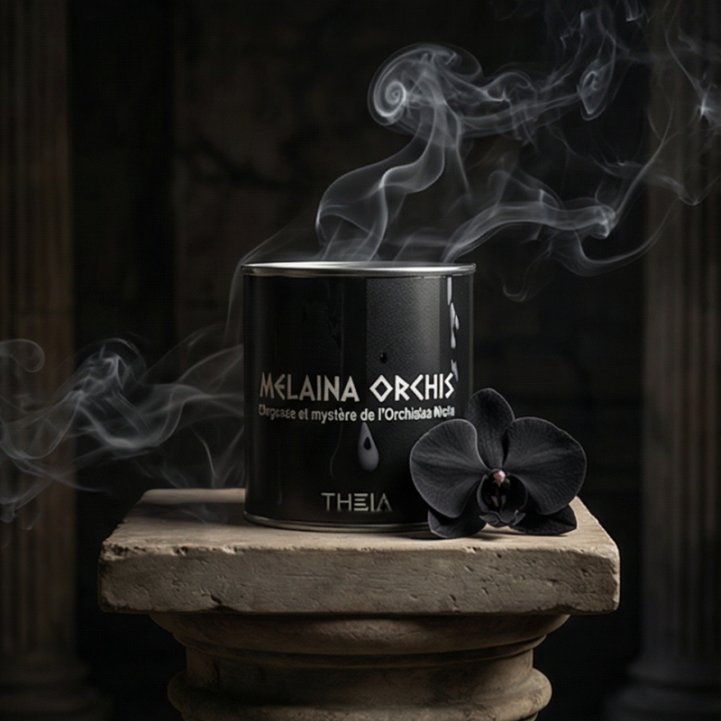 Melaina Orchis - Elégance et mystère de l’orchidée noire