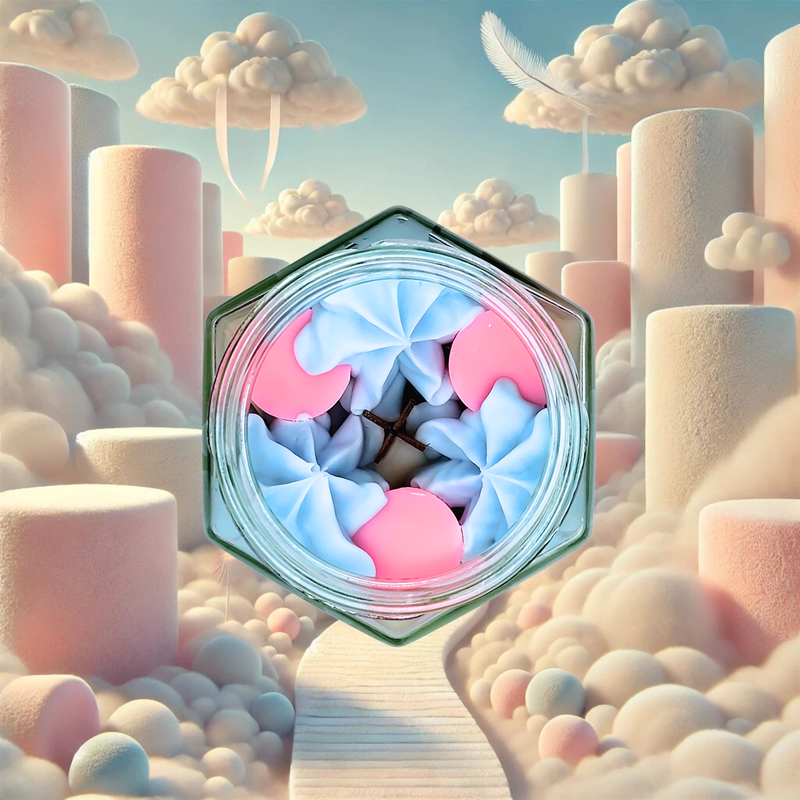 Bougie parfumée Suisse senteur de Guimauve