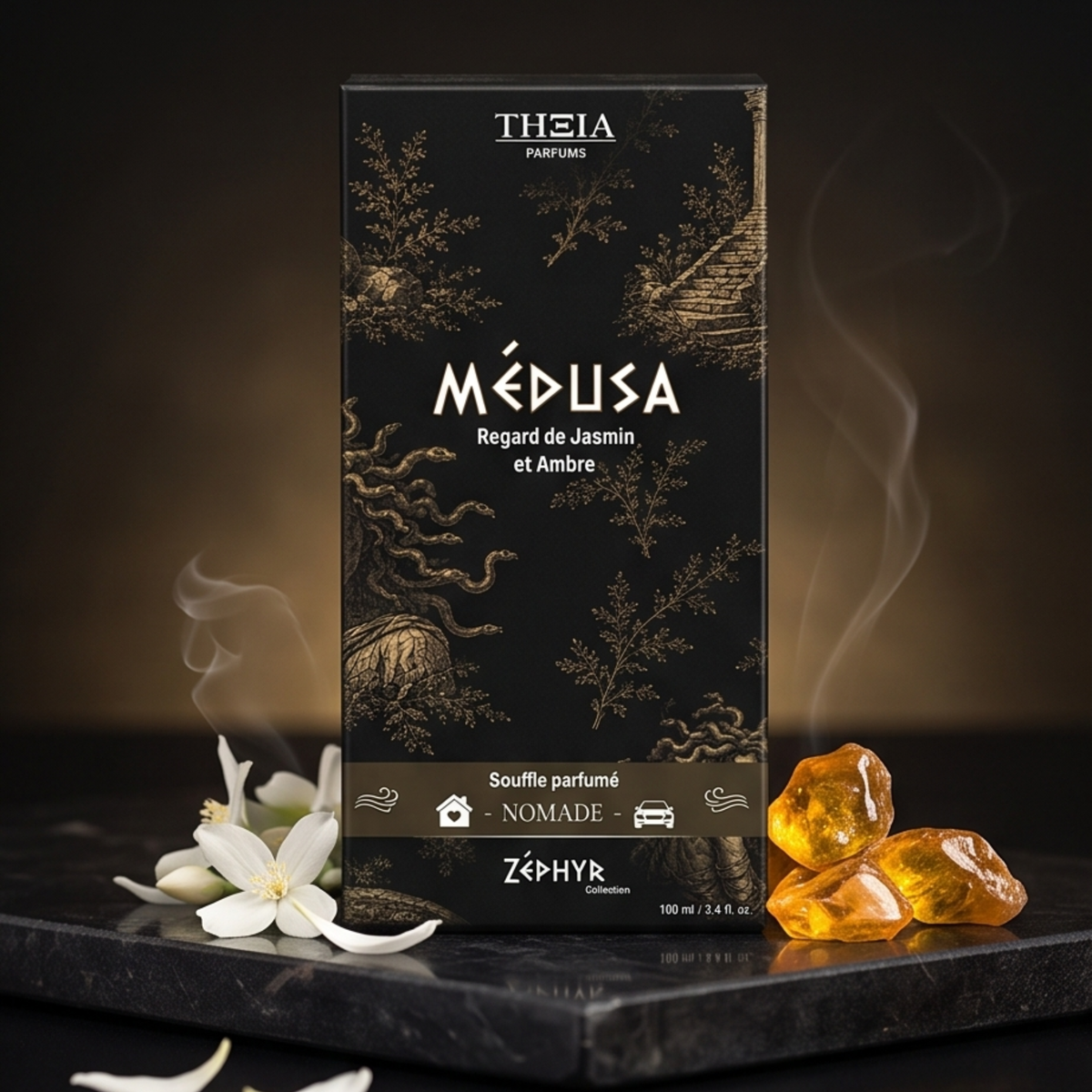 Médusa – Souffle parfumé nomade