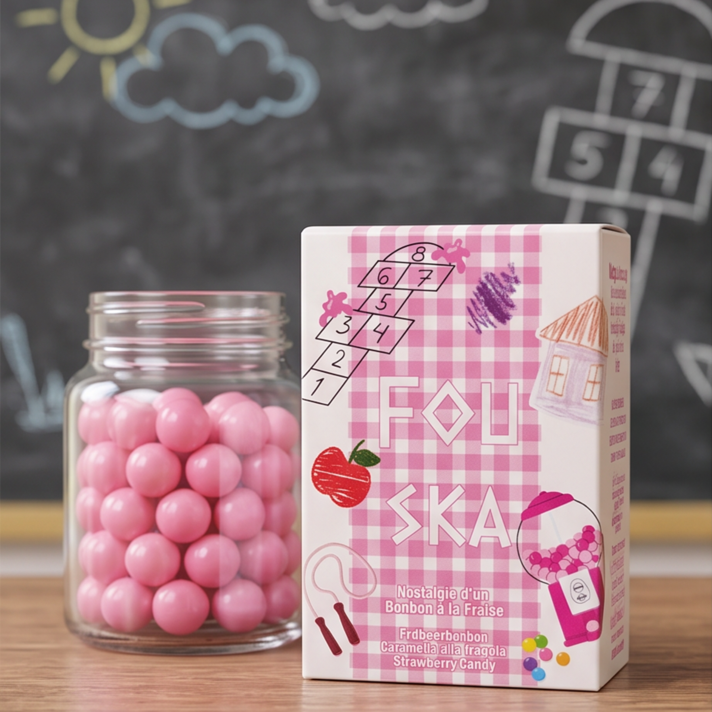 Fouska - Nostalgie d'un Bonbon à la Fraise