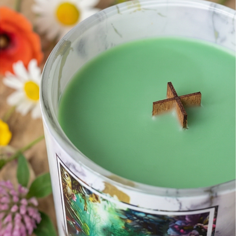 Éclat Vert - Essence d’une Prairie Verdoyante