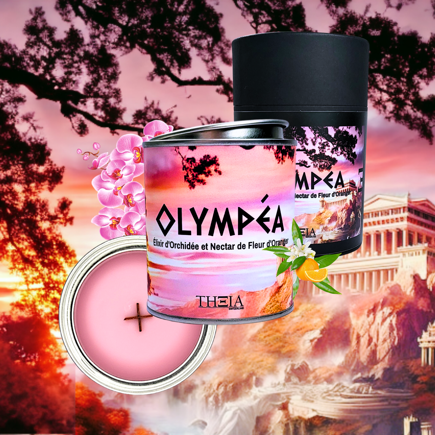 Olympéa - Élixir d'Orchidée et nectar de Fleur d'Oranger