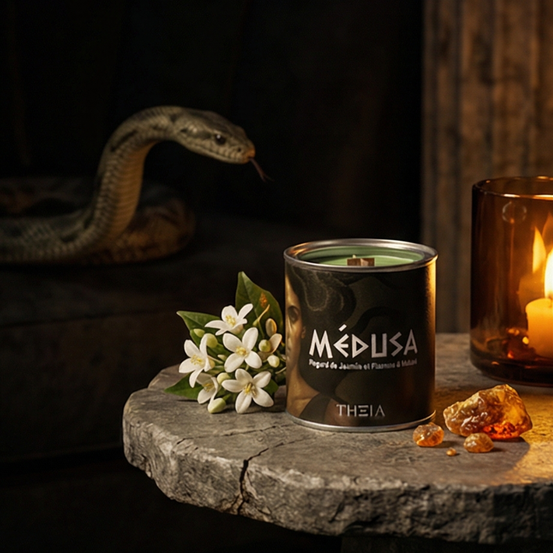 Médusa - Regard de Jasmin et Flamme d'Ambre