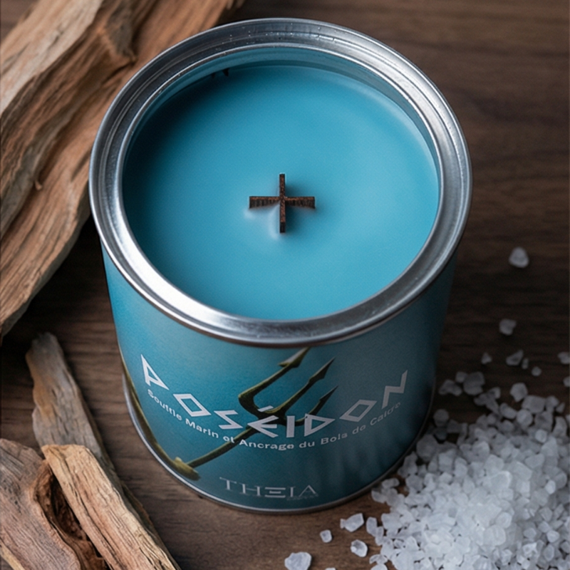 Poséidon - Souffle Marin et Ancrage du Bois de cèdre