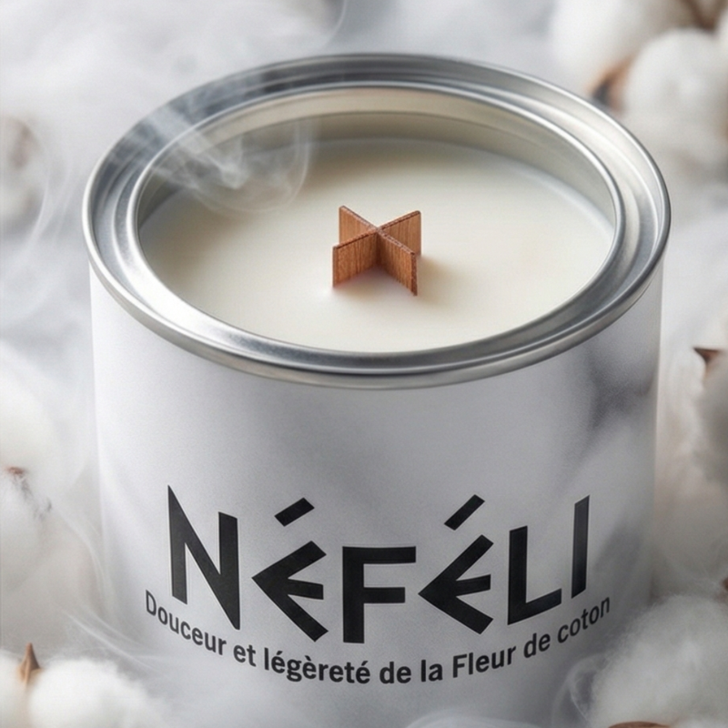 Néféli - Douceur et légèreté de la fleur de coton