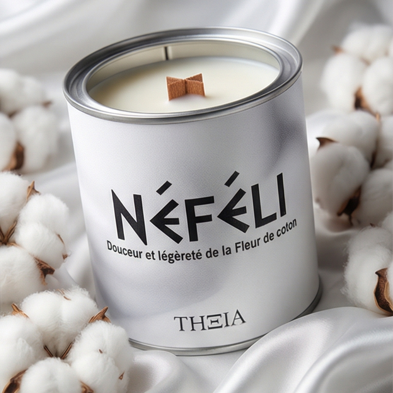 Néféli - Douceur et légèreté de la fleur de coton