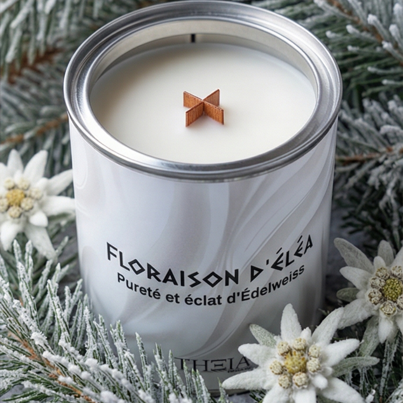 Floraison d'Éléa - Pureté et éclat d'Édelweiss