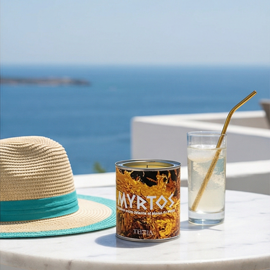 Myrtos - Equilibre entre détente et plaisir du monoï